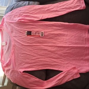 Long sleeve Pink Tshirt